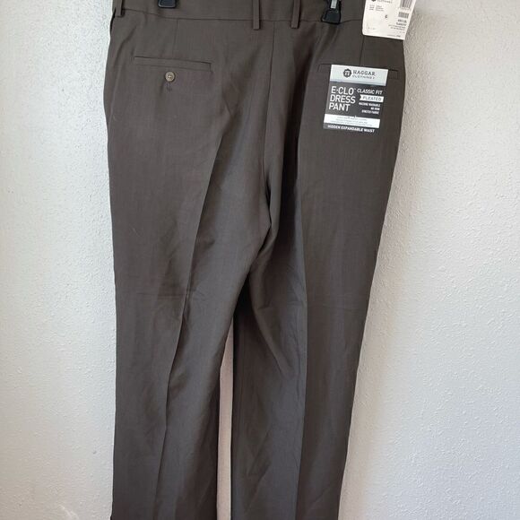 NWT Haggar Men’s Dress Pants Size 40W X 29L - Picture 3 of 8